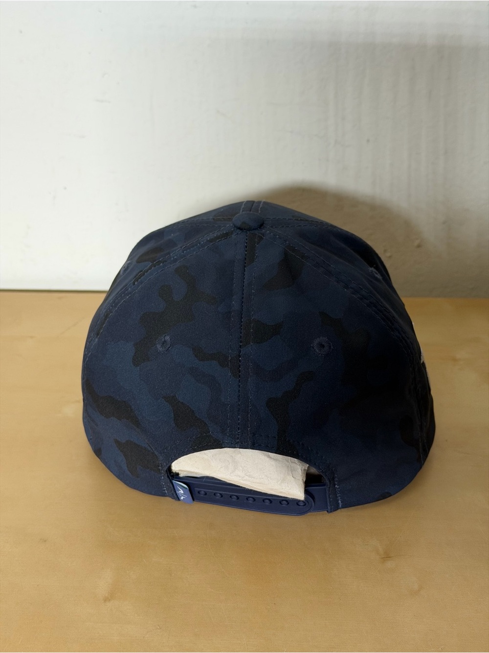 Puma x Volition 6 Panel Deep Navy Camo USA Adjustable Snapback Hat/Cap NWOT - Picture 3 of 6